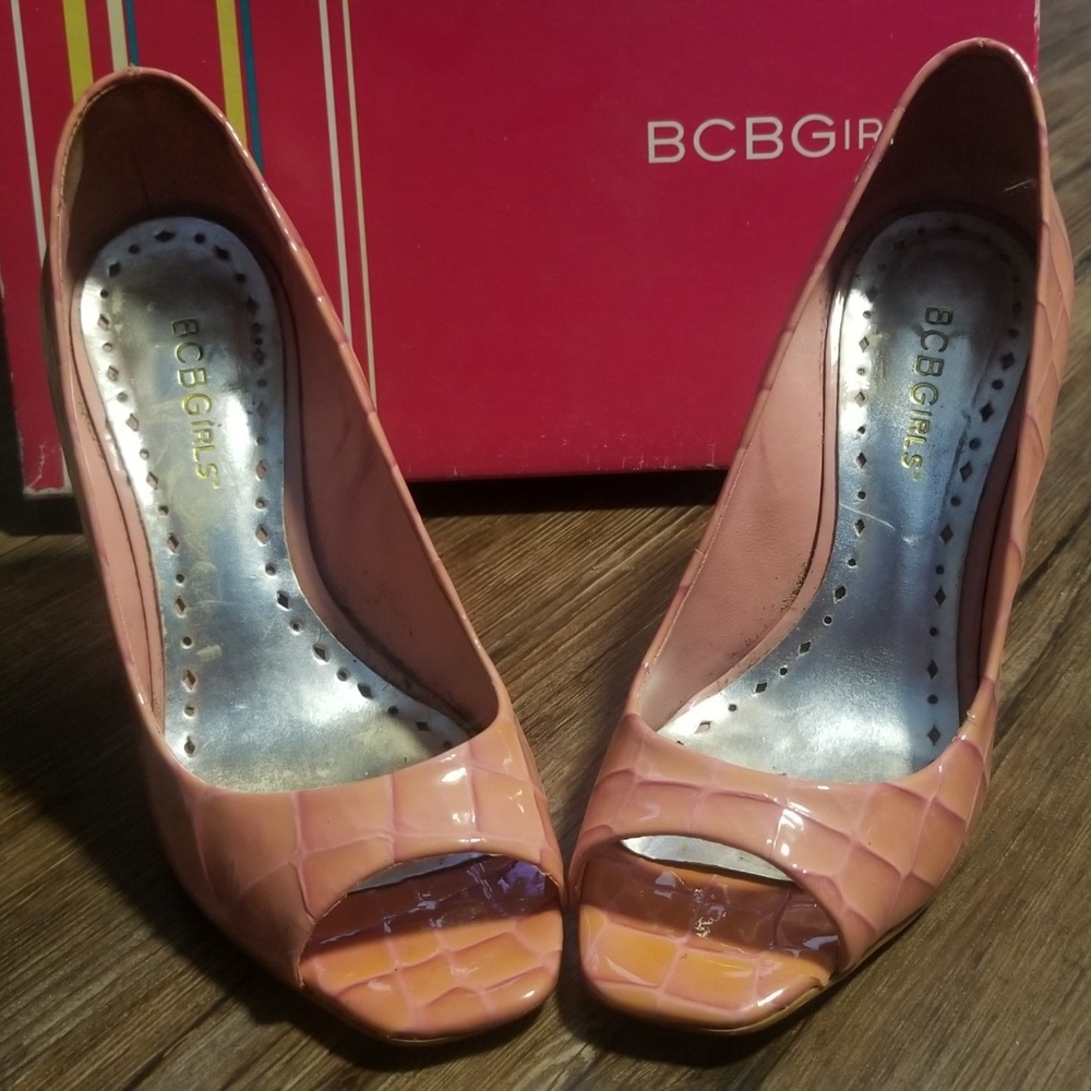 Pink heels